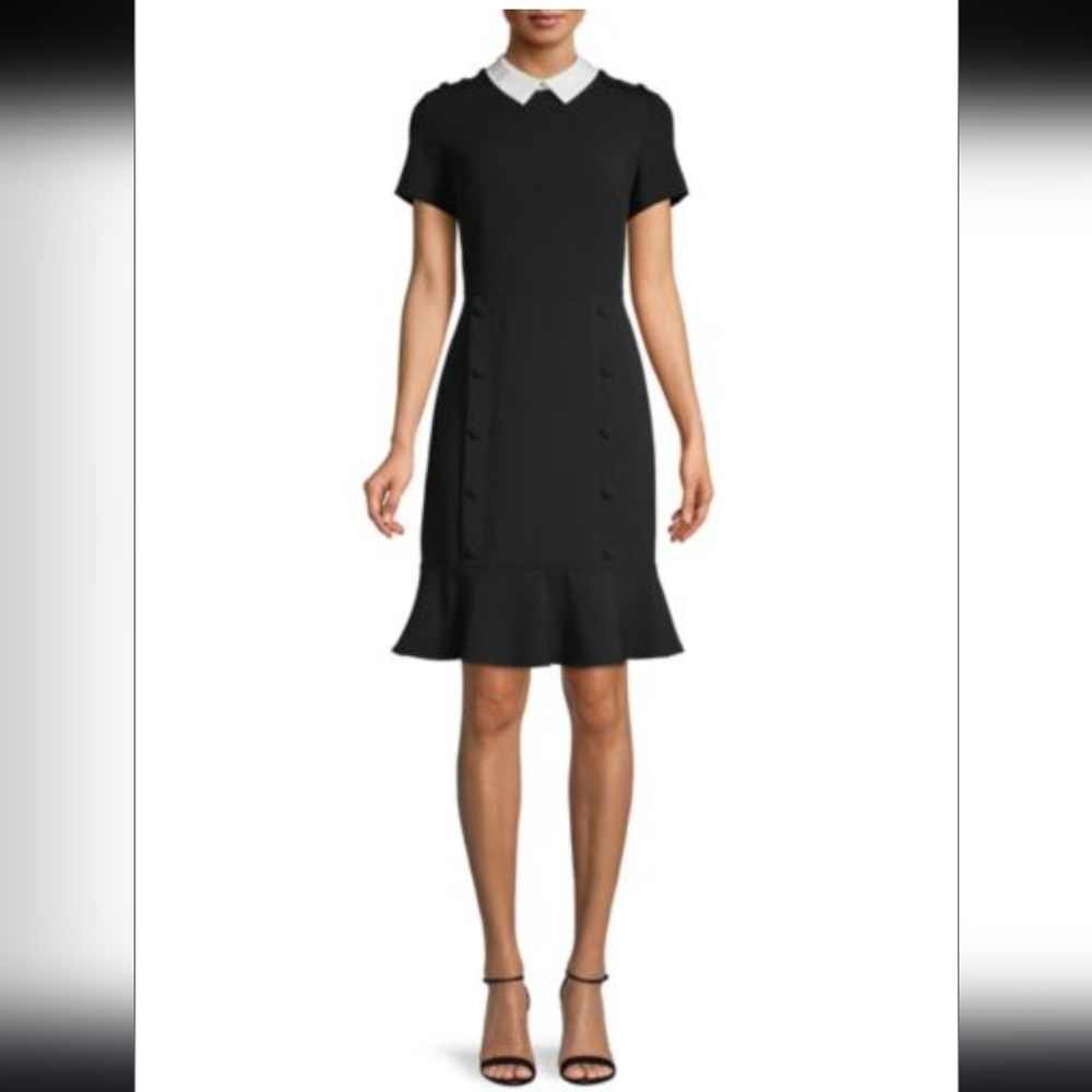 Karl Lagerfeld Paris Short-Sleeve Mini Dress Size 10